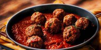 Polpette all'arrabbiata