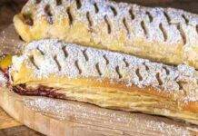 Uno strudel dopo le feste ci sta tutto, finisci così le noci che sono rimaste