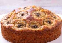 Torta banane e arancia leggera e super golosa, provala subito!