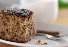 Torta integrale cereali e gocce di cioccolato