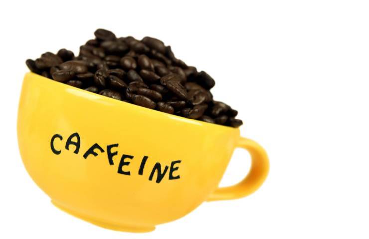 Una rappresentazione della caffeina