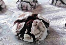 Biscotti morbidi cioccolato e arancia