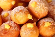 Bombette ripiene di crema, ovviamente fritte: o le fai così, o lascia stare!