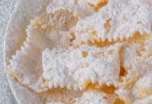 Chiacchiere di carnevale perfette, certo! La ricetta è di Sal De Riso