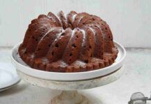 Ciambella al cioccolato con soli albumi poche calorie, ma senza rinunciare al gusto