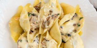 Conchiglioni ripieni stavolta di magro: ricetta ricchissima da fare subito!