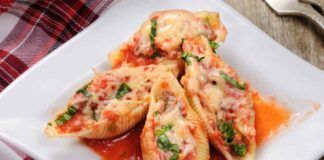 Conchiglioni ripieni con il sugo delle lasagne, ma sapete di cosa stiamo parlando? Una vera poesia