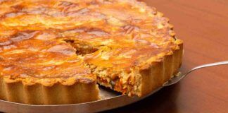 Crostata con pollo e melanzane questa si che è una novità, diversifichiamo un po' le solite torte salate