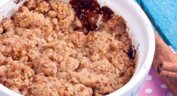 Crumble di mele scomposto: a ognuno la sua parte, sorprenderai tutti!