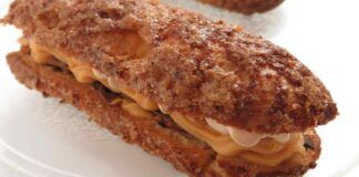 Eclair con caramello mou e crema al mascarpone bigusto