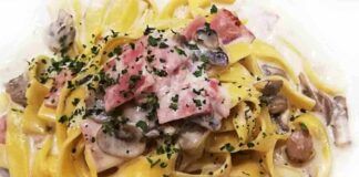 Fettuccine alla boscaiola tartufata: altro che piatto cha chef, cadranno tutti ai tuoi piedi!