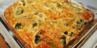 Frittata con broccoli buonissima e morbida, soffice come una nuvola, pochissime calorie!