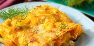 Lasagna alla zucca e patate con una crosticina croccante che farà venire l'acquolina in bocca a tutti