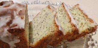 Plumcake al limone e semi di papavero