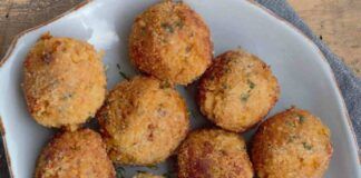 Polpette di verdura leggerissime, cotte in friggitrice ad aria: sembreranno fritte, ma non lo sono. Favolose!