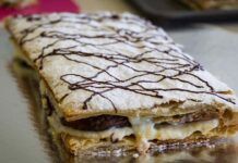 Torta bizzarra di sfoglia