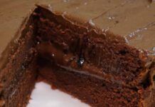 Torta di cioccolato al latte