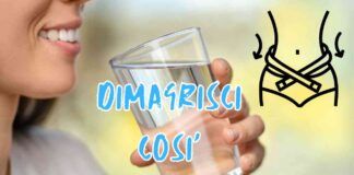 dimagrisci bevendo quanta acqua attivare metabolismo