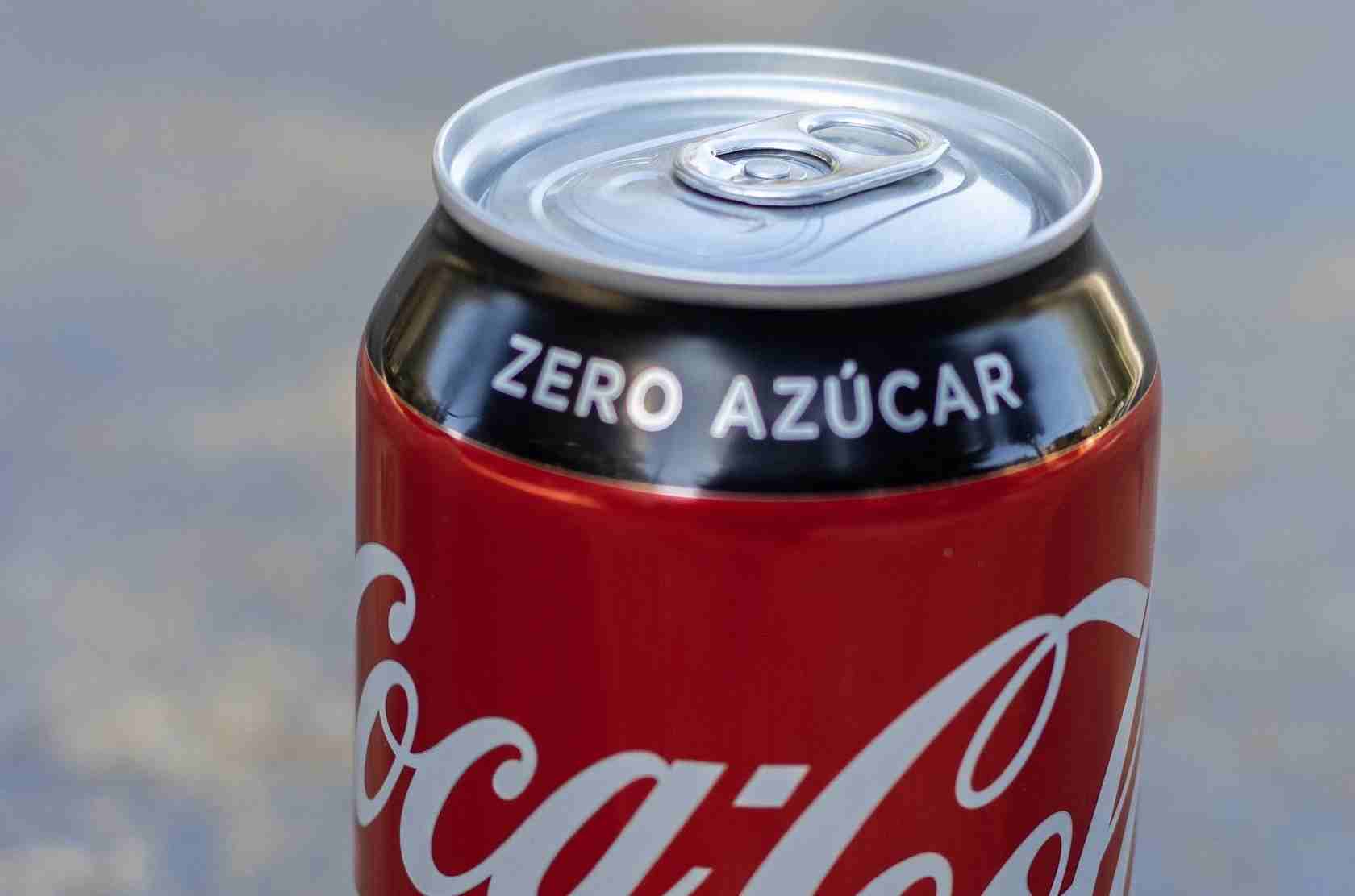 Una lattina di Coca Zero