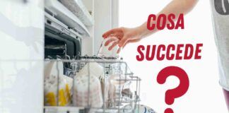 aceto nella lavastoviglie che cosa succede