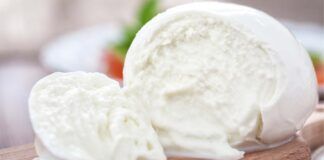 come riconoscere una mozzarella fresca
