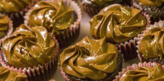 cupcake al burro di arachidi e cioccolato