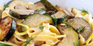 Aggiungi poco limone e 2 zucchine alle tagliatelle e vedrai che bontà!