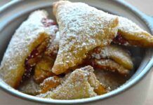 Biscotti alla marmellata senza impasto da non credere!