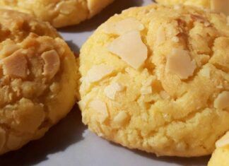 Biscotti di marzapane cocco e mandorle