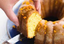Ciambella alle mele frullate e arancia una bontà davvero unica, impossibile non fare il bis!