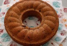 Ciambellone integrale con scaglie fondenti 20230313 ricetta sprint