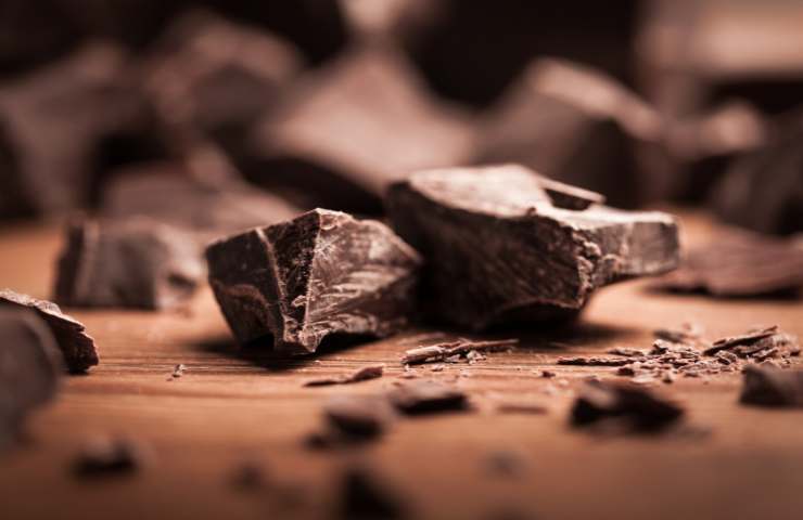 Chopped chocolate