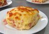 Con le patate e prosciutto cotto preparo questa lasagna cremosissima prova e vedrai che successo!
