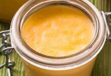 Crema al mandarino senza uova: leggera, freschissima e pronta in un attimo!
