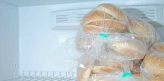pane in congelatore congelare il pane come fare errori sbagli