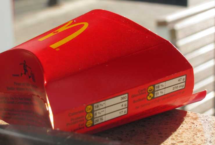 Dieta McDonald's - RicettaSprint