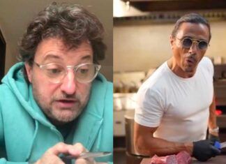 Leonardo Pieraccioni e Salt Bae scontrino - RicettaSprint