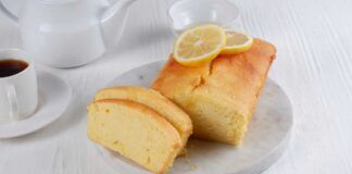 Panna e limone si sposano per dare vita ad un plumcake gustoso