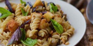 Pasta alle melanzane, ma non la solita ricetta alla norma! Questa la devi fare in bianco: pazzesca!