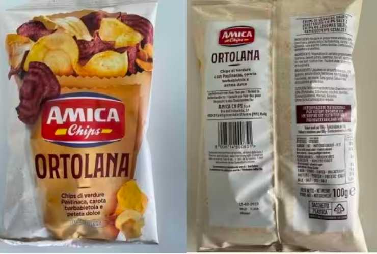 Patatine ritirate dai supermercati - RicettaSprint