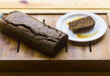 Plumcake vegetariano al cacao senza lievito,