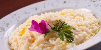 Risotto cremoso ai 4 formaggi: direi che non bisogna aggiungere nulla alla cena!