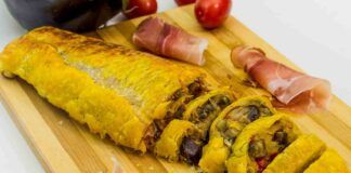 Strudel con melanzane e prosciutto crudo perfetto se stai organizzando un pic nic!