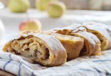 Strudel di mele e amaretti questo si che è un dessert di fine pasto!