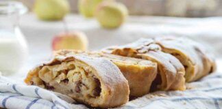 Strudel di mele e amaretti questo si che è un dessert di fine pasto!