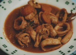 Stufato di calamari
