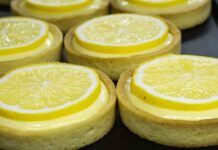 Tartellette light limone e menta