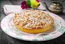 Torta di riso dolcissima