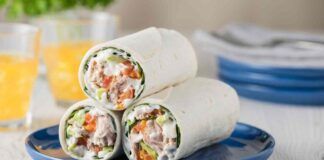 Wrap con rucola e tonno ti sveliamo il segreto per prepararlo in 5 minuti!