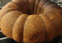 ciambellone extra soffice di albumi zenzero e caffè